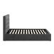 Cama abatible HORIZON 135x190cm gris oscuro Cama abatible HORIZON 135x190cm gris oscuro Gris Oscuro