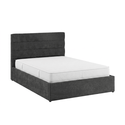 Cama abatível HORIZON 140x190cm cinza escuro