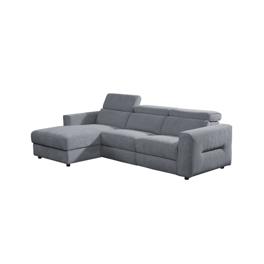 Chaise longue esquerda relax elétrico LEXI cor cinza Chaise longue esquerda relax elétrico LEXI cor cinza