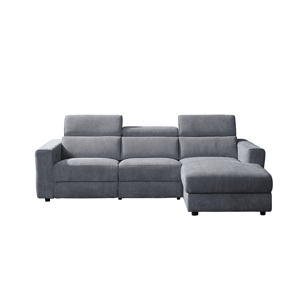 chaise longue derecha relax electrica lexi color gris