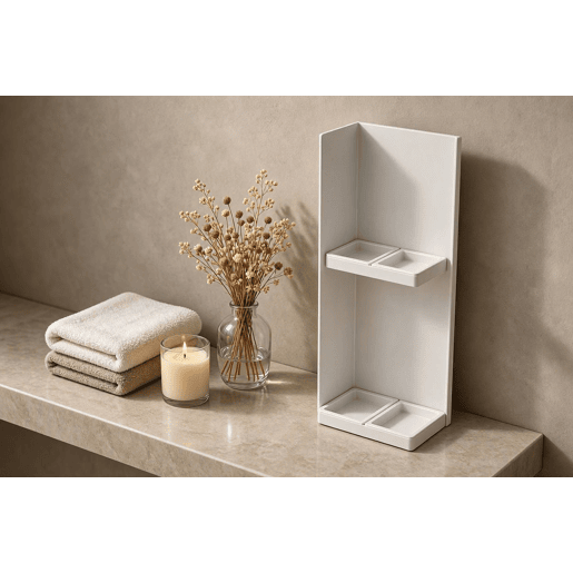 Suporte para guarda-chuvas TOKIO 47x15x15cm metal cor branco Suporte para guarda-chuvas TOKIO 47x15x15cm metal cor branco