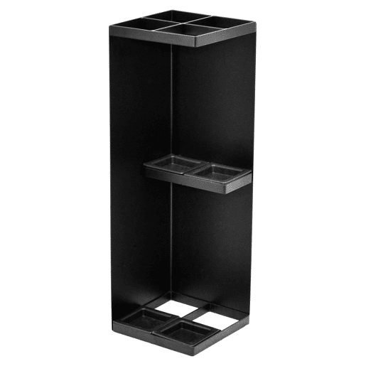 Suporte para guarda-chuvas TOKIO 47x15x15cm metal cor preto