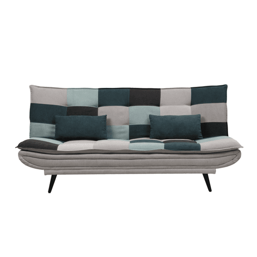 Sofá cama 3 lugares MARIE II cor azul