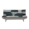 Sofá cama 3 lugares MARIE II cor azul