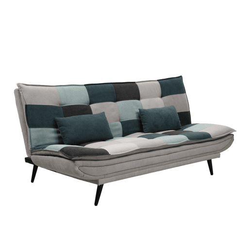 Sofá cama 3 lugares MARIE II cor azul