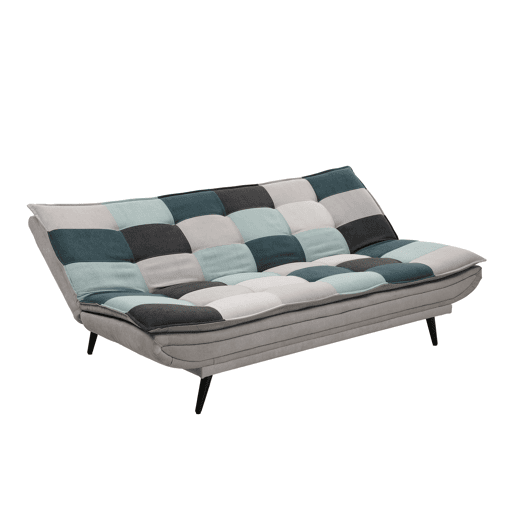 Sofá cama 3 lugares MARIE II cor azul