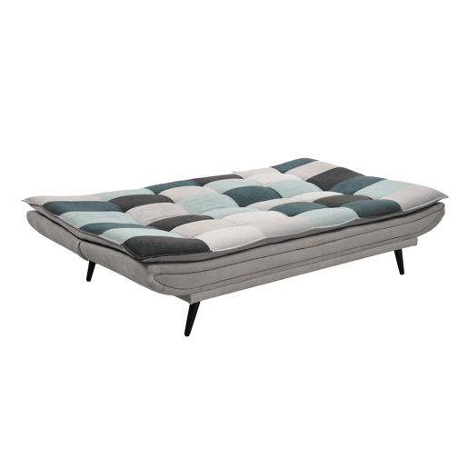 Sofá cama 3 lugares MARIE II cor azul