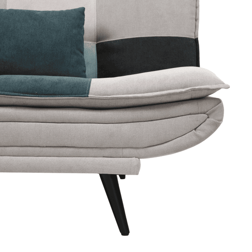 Sofá cama 3 lugares MARIE II cor azul