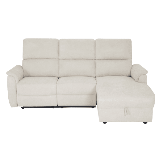 Chaise longue direita relax elétrico KATY cor bege