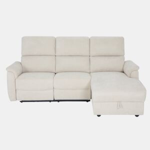 Chaise longue direita relax elétrico KATY cor bege
