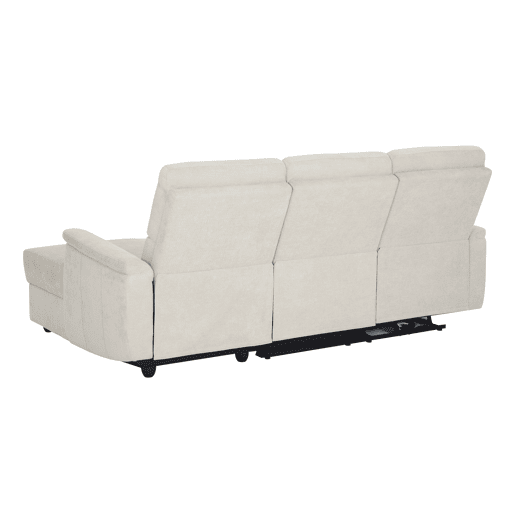 Chaise longue direita relax elétrico KATY cor bege