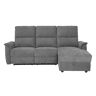 Chaise longue direita relax elétrico KATY cor cinza