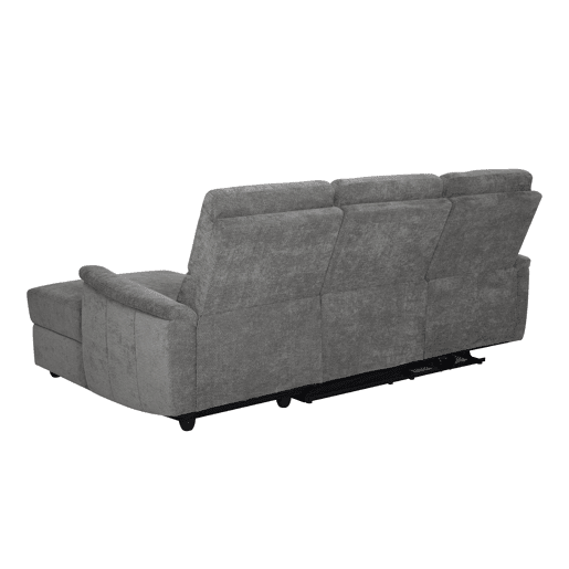 Chaise longue direita relax elétrico KATY cor cinza