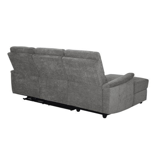 Chaise longue esquerda relax elétrico KATY cor cinza Chaise longue esquerda relax elétrico KATY cor cinza