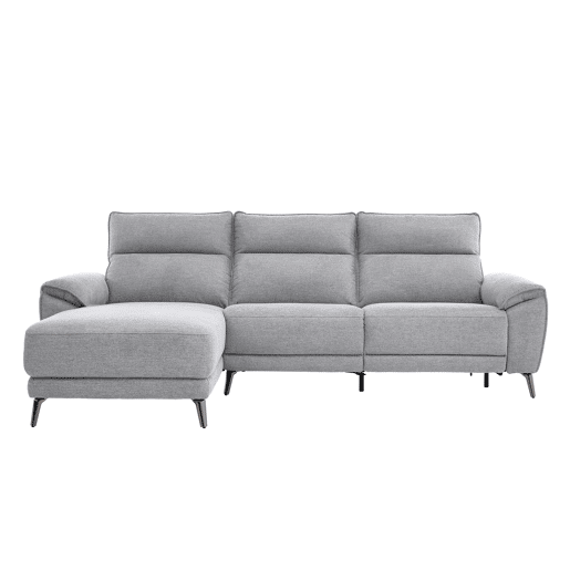 Chaise longue esquerda relax elétrico ISA cor cinza claro Chaise longue esquerda relax elétrico ISA cor cinza claro