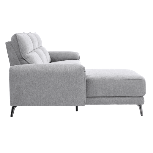 Chaise longue esquerda relax elétrico ISA cor cinza claro Chaise longue esquerda relax elétrico ISA cor cinza claro
