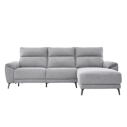 Chaise longue direita relax elétrico ISA cor cinza claro