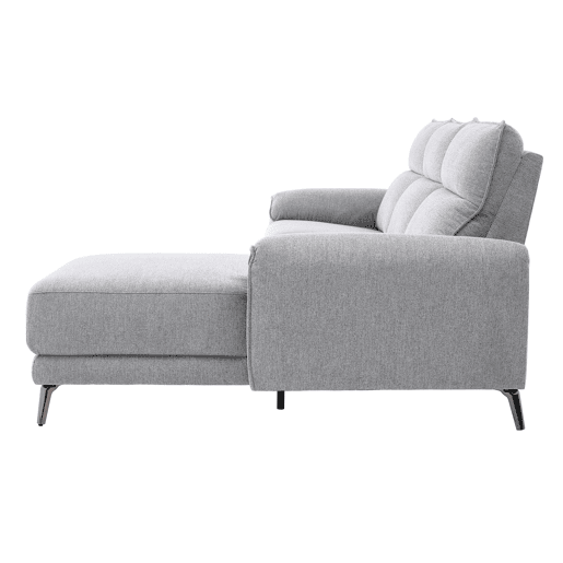 Chaise longue direita relax elétrico ISA cor cinza claro