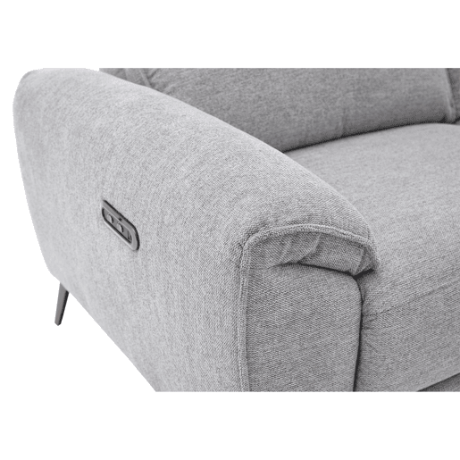 Chaise longue direita relax elétrico ISA cor cinza claro