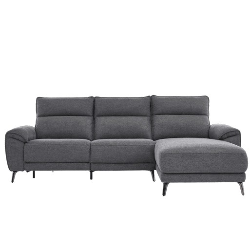 Chaise longue direita relax elétrico ISA cor cinza escuro