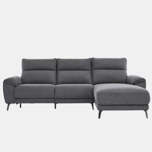 Chaise longue direita relax elétrico ISA cor cinza escuro