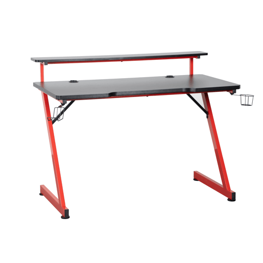 Mesa gaming ZENLIFT cor preto e vermelho Mesa gaming ZENLIFT cor preto e vermelho