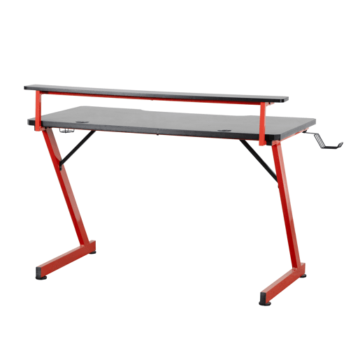 Mesa gaming ZENLIFT cor preto e vermelho Mesa gaming ZENLIFT cor preto e vermelho
