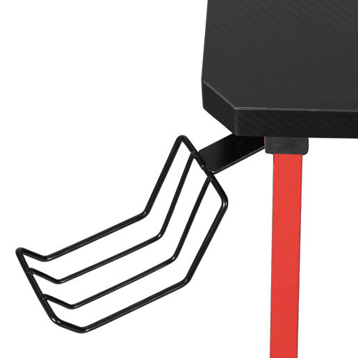 Mesa gaming ZENLIFT cor preto e vermelho Mesa gaming ZENLIFT cor preto e vermelho