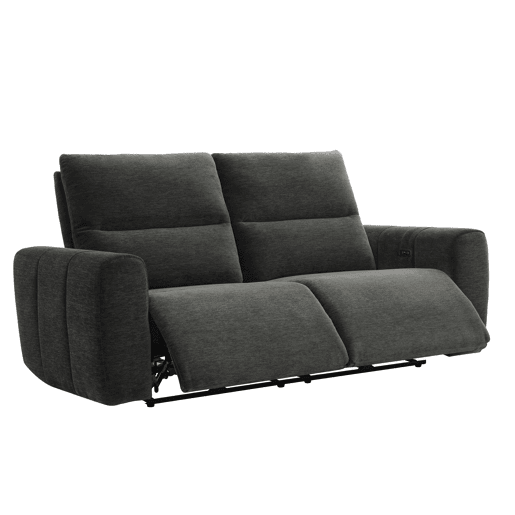 Sofá 3 lugares relax elétrico MAEL cor verde Sofá 3 lugares relax elétrico MAEL cor verde