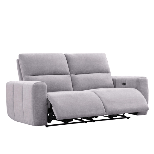 Sofá 3 lugares relax elétrico MAEL cor cinza Sofá 3 lugares relax elétrico MAEL cor cinza