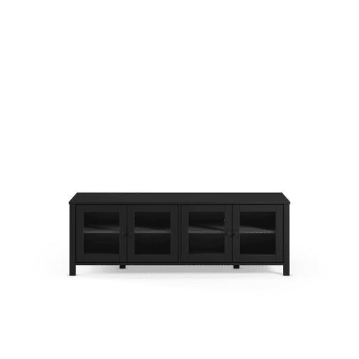 Móvel de TV 4 portas SIRIO 150cm preto