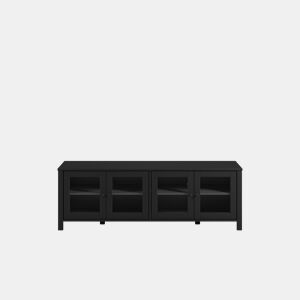 Móvel de TV 4 portas SIRIO 150cm preto