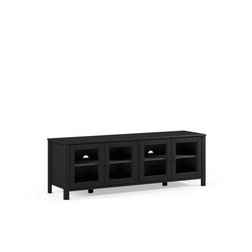 Móvel de TV 4 portas SIRIO 150cm preto