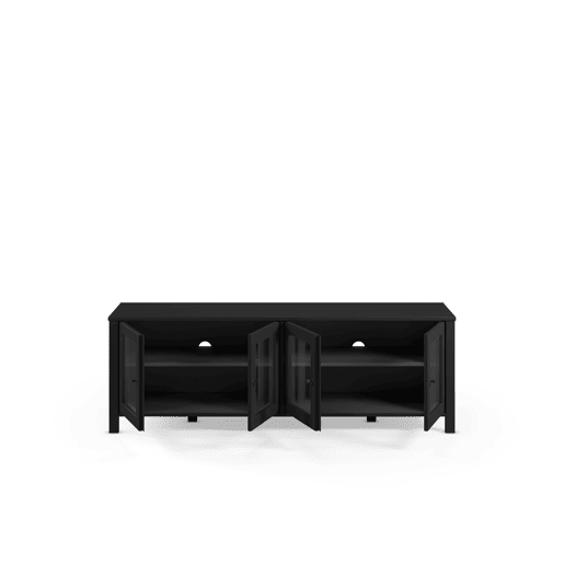 Móvel de TV 4 portas SIRIO 150cm preto