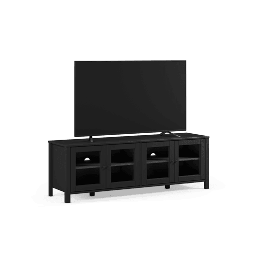 Móvel de TV 4 portas SIRIO 150cm preto