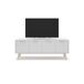 Mueble TV 140cm 4 puertas VOLGA Mueble TV 140cm 4 puertas VOLGA Natural/ Blanco