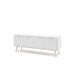 Mueble TV 140cm 4 puertas VOLGA Mueble TV 140cm 4 puertas VOLGA Natural/ Blanco