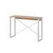 Consola NARVA de 110 cm con pata blanca Consola NARVA de 110 cm con pata blanca Blanco/ Madera