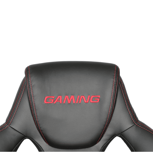 Cadeira gaming ECLIPSE cor preto e vermelho