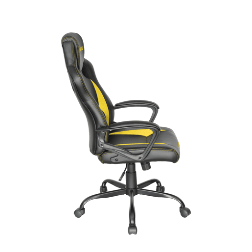 Cadeira gaming ECLIPSE cor preto e amarelo