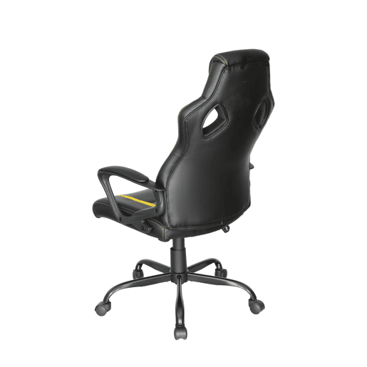 Cadeira gaming ECLIPSE cor preto e amarelo