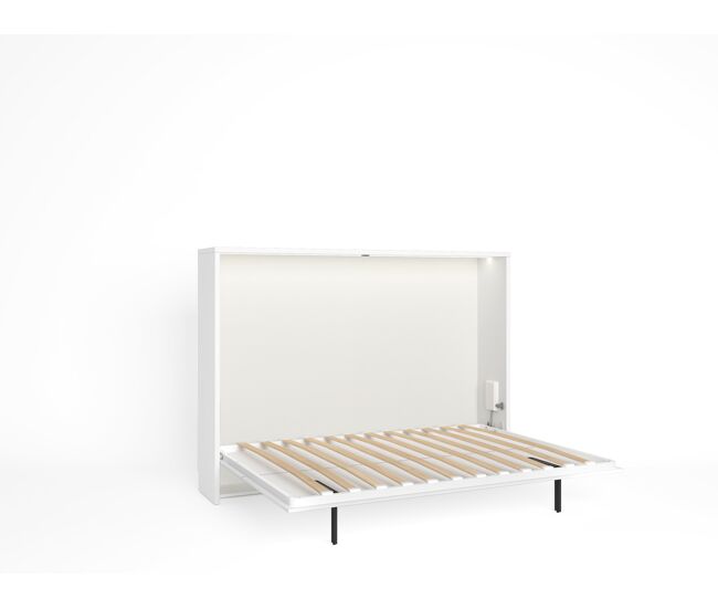 Cama abatible horizontal mood para colchón 135x190cm - conforama