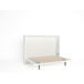 Cama abatible horizontal MOOD para colchón 135x190cm Cama abatible horizontal MOOD para colchón 135x190cm Blanco