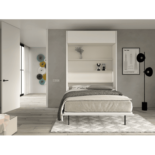 Cama reversível vertical MOOD para colchão de 135x190cm