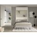Cama abatible vertical MOOD para colchón 135x190cm Cama abatible vertical MOOD para colchón 135x190cm Blanco