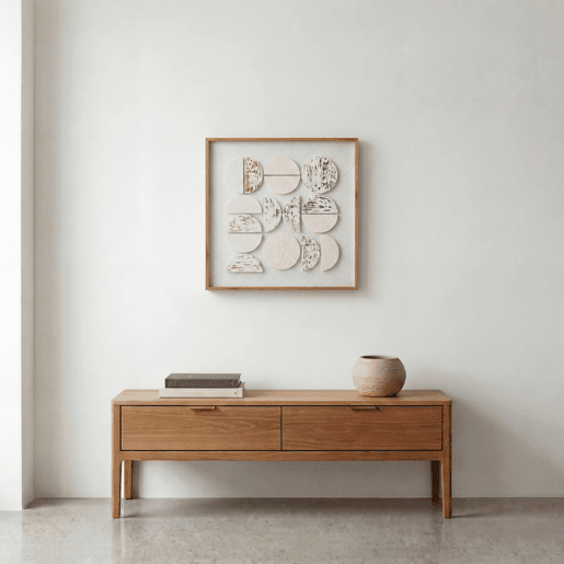 Pintura original MOON relevo 3D 60cm marca CONFORAMA