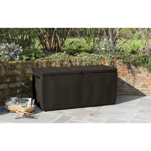 Arca de jardim CAPRI 305 litros cor castanha
