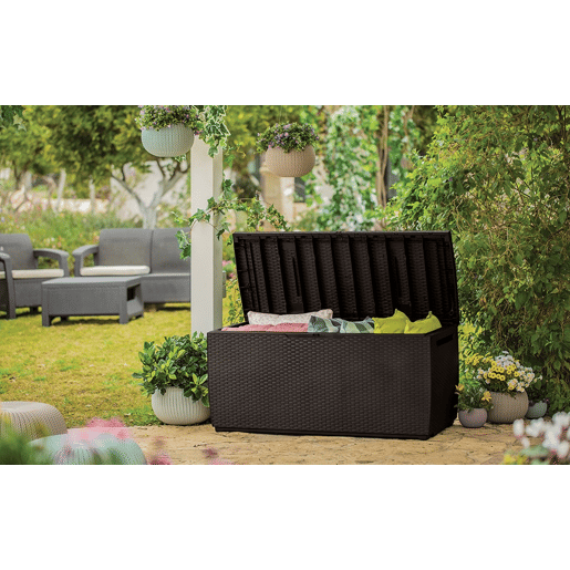 Arca de jardim CAPRI 305 litros cor castanha
