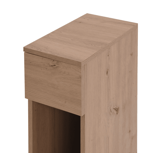 Mesa de cabeceira SLIM cor carvalho