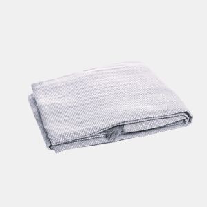 Multiusos de algodão JACQUARD 180x260cm cor cinza claro